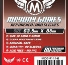 Mayday Games – CCG/MTG Card Sleeves – Red