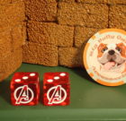Avengers Dice – Translucent Red