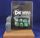 Die Hard Dice: Green Swirl w/Gold