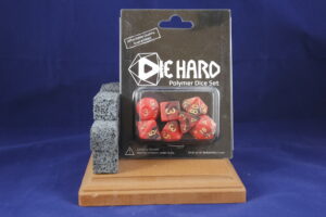 Die Hard Dice: Red/Black Marble