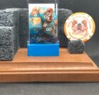 Lab Dice – Gemini – Copper-Turquoise/White – Chessex #30019