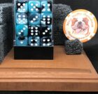 Gemini – Black-Shell/White – Chessex #26846