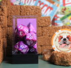 Violet/White – Festive – Chessex #27457
